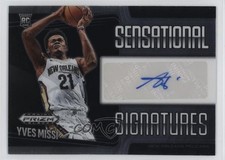 2024-25 Panini Prizm Black Sensational Signatures Yves Missi #SS-MIS Auto 1pe9
