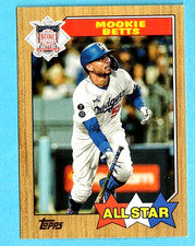 Mookie Betts 2022 Topps All Star Oversized Boxtopper #OTAS-1 Dodgers OV431