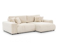 Beiges L-FöRmiges Ecksofa Schlafsofa Polstersofa WohnzimmermöBel