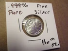 Walking Liberty Design  1/10 Troy Oz .999 Fine Silver Round #89