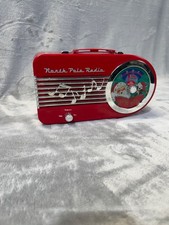 MR. CHRISTMAS North Pole Radio w/ 9 Songs, 2 Elf  Santa News  Weather. 10 "w