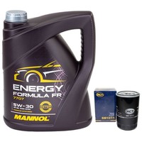 MotoröL Set 5W30 5 Liter + ÖLfilter SM 107/1 FüR Ford Focus Turnier