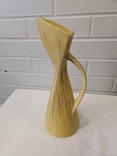 Vtg Royal Haeger Style Mid Century Modern Ewer Vase Sculptural Drip Glaze 1290