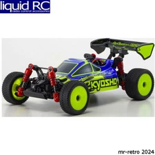 Kyosho 32093BLY Mini-Z 4WD Inferno Mp9 Buggy Readyset Blue/Yellow