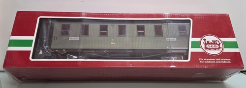 LGB G 39359 03 Vagón de pasajeros sajón NUEVO todavía soldado con embalaje original MODELO EXCELENTE | Condition: Neu