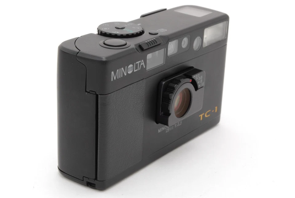 [Совершенно новый с чехлом] MINOLTA TC-1 70-й юбилей ограниченного черный камеры из Японии - Изображение 4 из 4