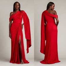 Tadashi Shoji Ember Cape Sleeve Gown 12