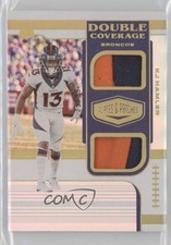 2020 Panini Plates & Patches Double Coverage 39/99 KJ Hamler #DC-KJ o8g