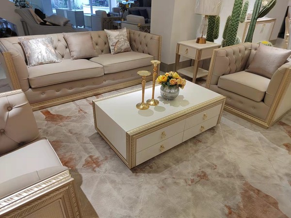 Garnitur 3+1 Sitzer Sitz Polster Sofas Couchen Garnituren Neu Design Couch Sofa-image