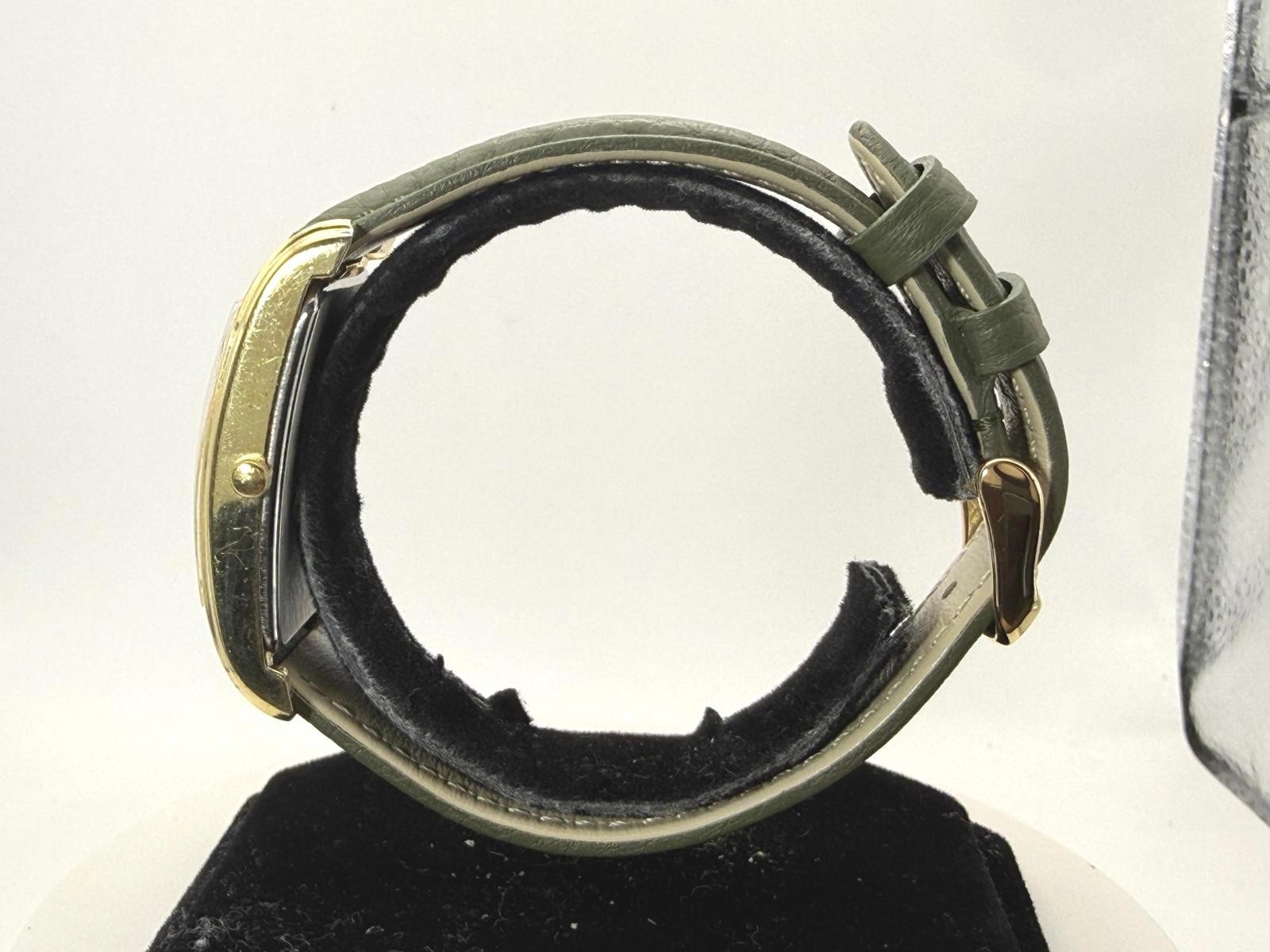 Sheffield Quartz Rectangular Watch Gold Tone 22mm… - image 3