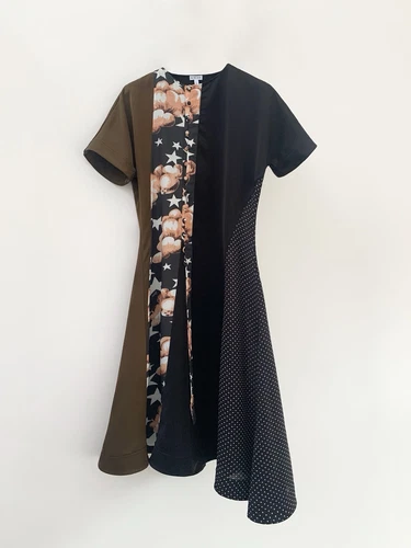 LOEWE by Jonathan Anderson patch dress. Size: 36 FR. RRP.: 2.900€
