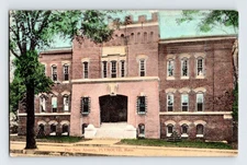 1910. PLYMOUTH, MASS. NEW ARMORY. POSTCARD SZ40