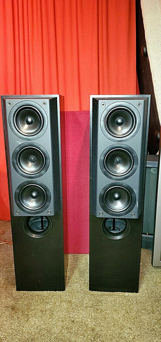 KEF MODEL 105/3 4- WAY REFERENCE VINTAGE SPEAKERS PAIR