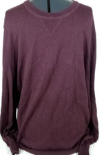 Old Navy-Mens Classic Pullover Crewneck Knit Sweater-XL Extra Large-Maroon