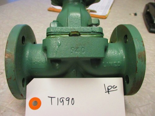 Lined Diaphragm Valve GRINNELL 1" 150 RF Flanged Ductile Iron Body - Picture 6 of 12