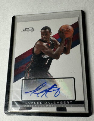 2008-09 Topps Signature 292  /750 Samuel Dalembert #TSA-SD Auto