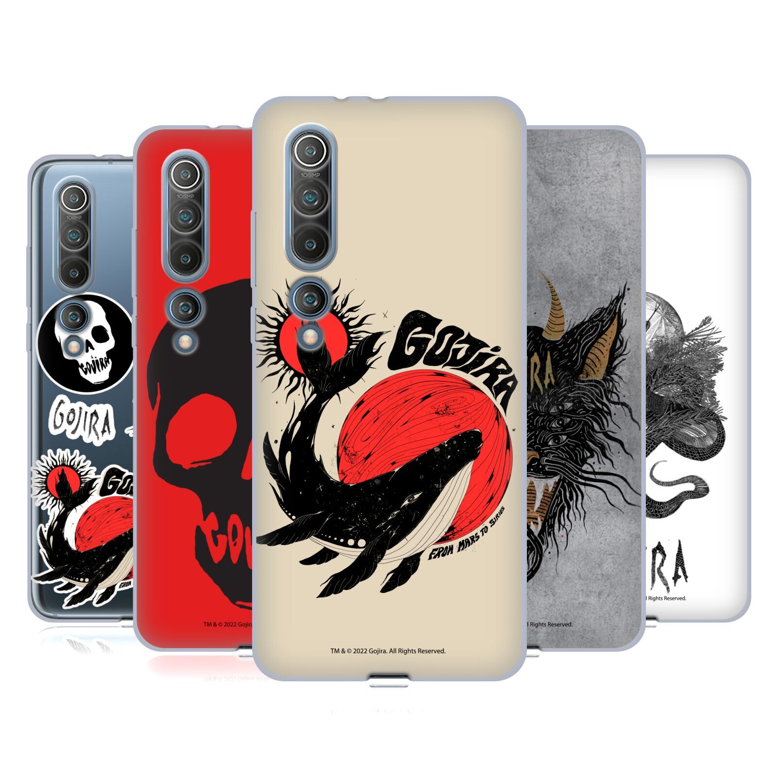 Gojira Exclusive Soft Gel Case for Xiaomi Smartphones