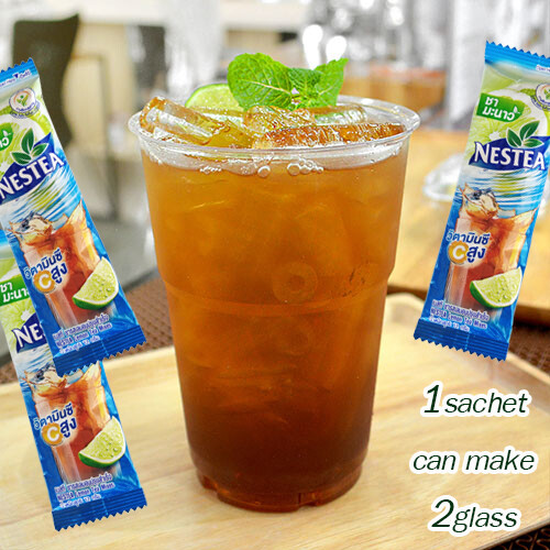 Nestea Thai Powder Lemon Tea Brewable Both Hot And Cool