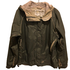 Trespass Adventure Womens Medium Waterproof Army Green Packaway Jacket M
