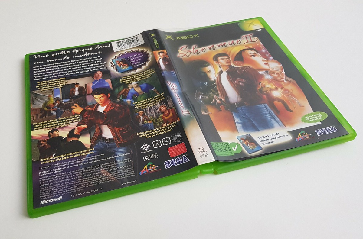 Test de Shenmue II sur Xbox par