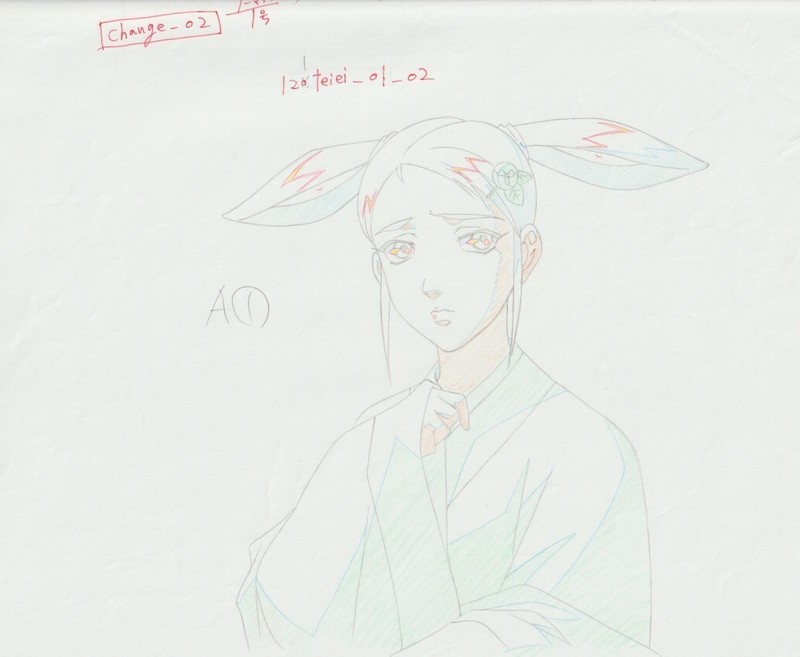 The Twelve Kingdoms Juuni Kokki Genga Douga Original Sketches Pierrot - Teiei