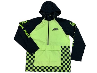 vans green windbreaker