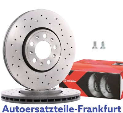 2x BREMBO Bremsscheiben VORNE AUDI A1 A3 + VW POLO 6R GOLF 4 BORA + IBIZA FABIA
