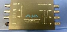 AJA D10C2 SDI To analog Components/composite.with Power Adaptor