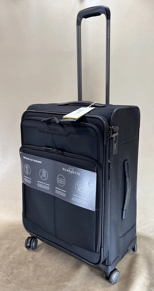 "Maleta giratoria Samsonite Silhouette 17 25"" mediana expandible lado blando" Foto 3 de 4
