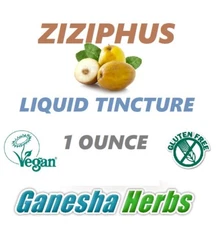 ZIZIPHUS SPINOSA Liquid Tincture Extract 1 ounce - Stress - anxiety - insomnia 