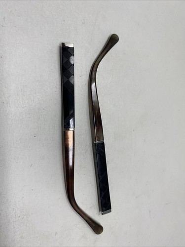 BURBERRY B 2166 3470 140mm BLACK BROWN TEMPLE ARM PARTS &235