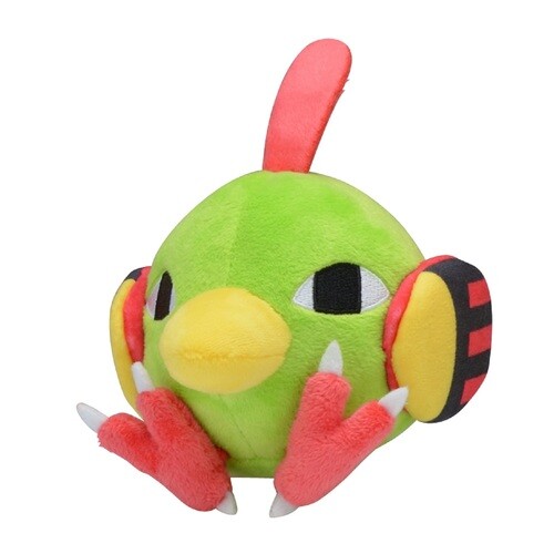 Pokemon Center Original Pokemon fit Mini Plush #177 Natu doll Toy Japan - Afbeelding 3 van 4