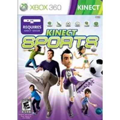 Kinect Sports Xbox 360 Game  KINECT SENSOR REQUIRED  Booklet included