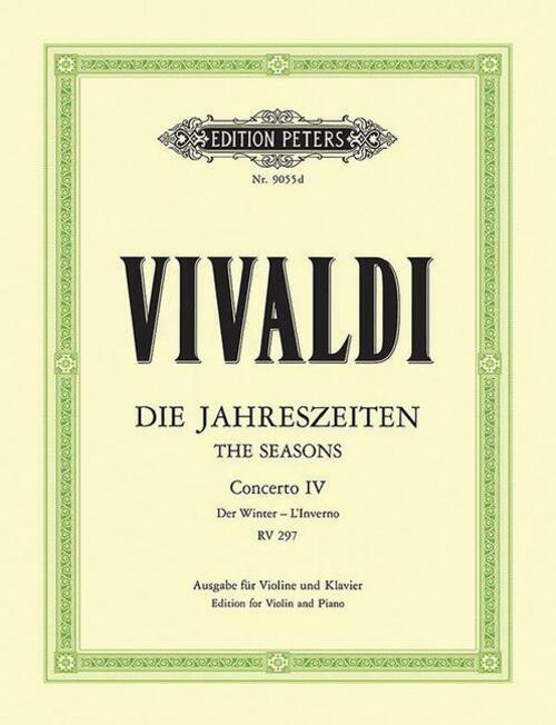 Die Vier Jahreszeiten: Konzert Für Violine, Streicher Und Basso