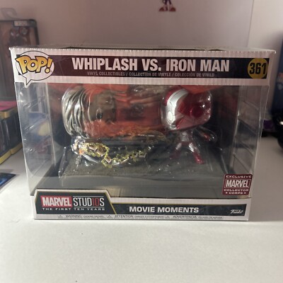 Funko Pop! Moments: Marvel - Whiplash vs. Iron Man - Amazon (Exclusive) #361