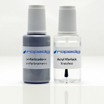 Lackstift Set für AUDI LS8S / 6M KARIBUBRAUN 20ml + Klarlack 20ml