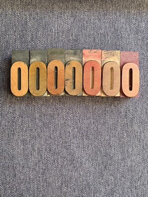 Vintage Letter O  Letterpress Wood Type Printing Block-Gothic Font