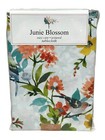Junie Blossom Birds & Flowers Tablecloth 60" x 104" Oblong NEW!! Cottage Core