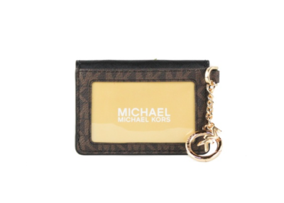 MICHAEL KORS KALA SMALL FLAP KEY RING CARD CASE WALLET NWT