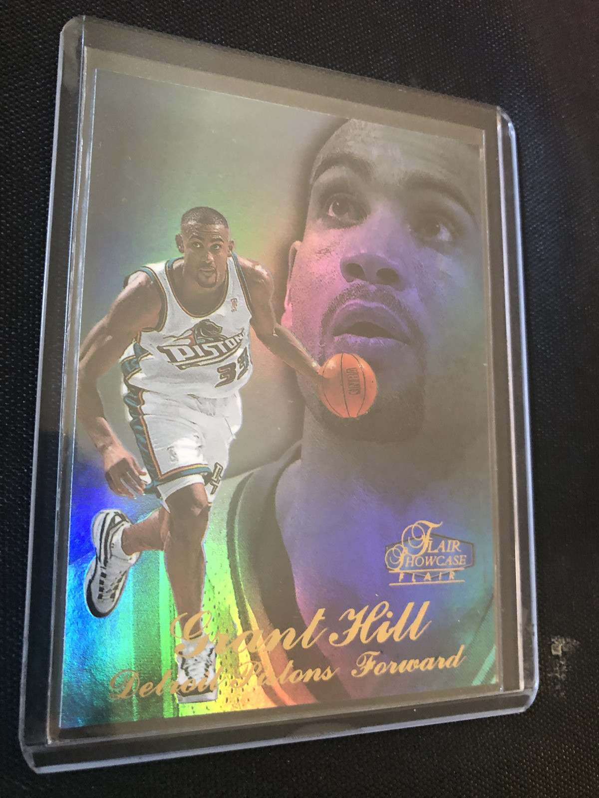1997-98 Flair Showcase -  Row 3 #2 Grant Hill /100 refractor