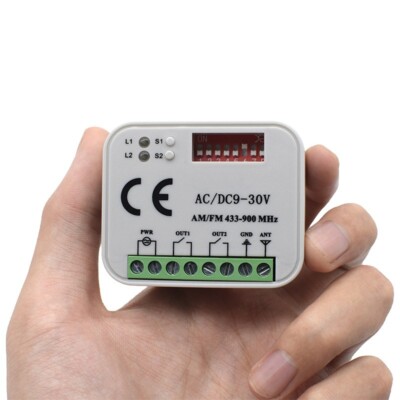Universal Fernbedienung RX MULTI Schalter Empfänger AC DC 12V 24V 32V 2 Kanal