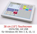 38cm 15 " Affichage Avec USB Tactile Pour Windows XP Win 7 8 10 11 32 + 62 Bit
