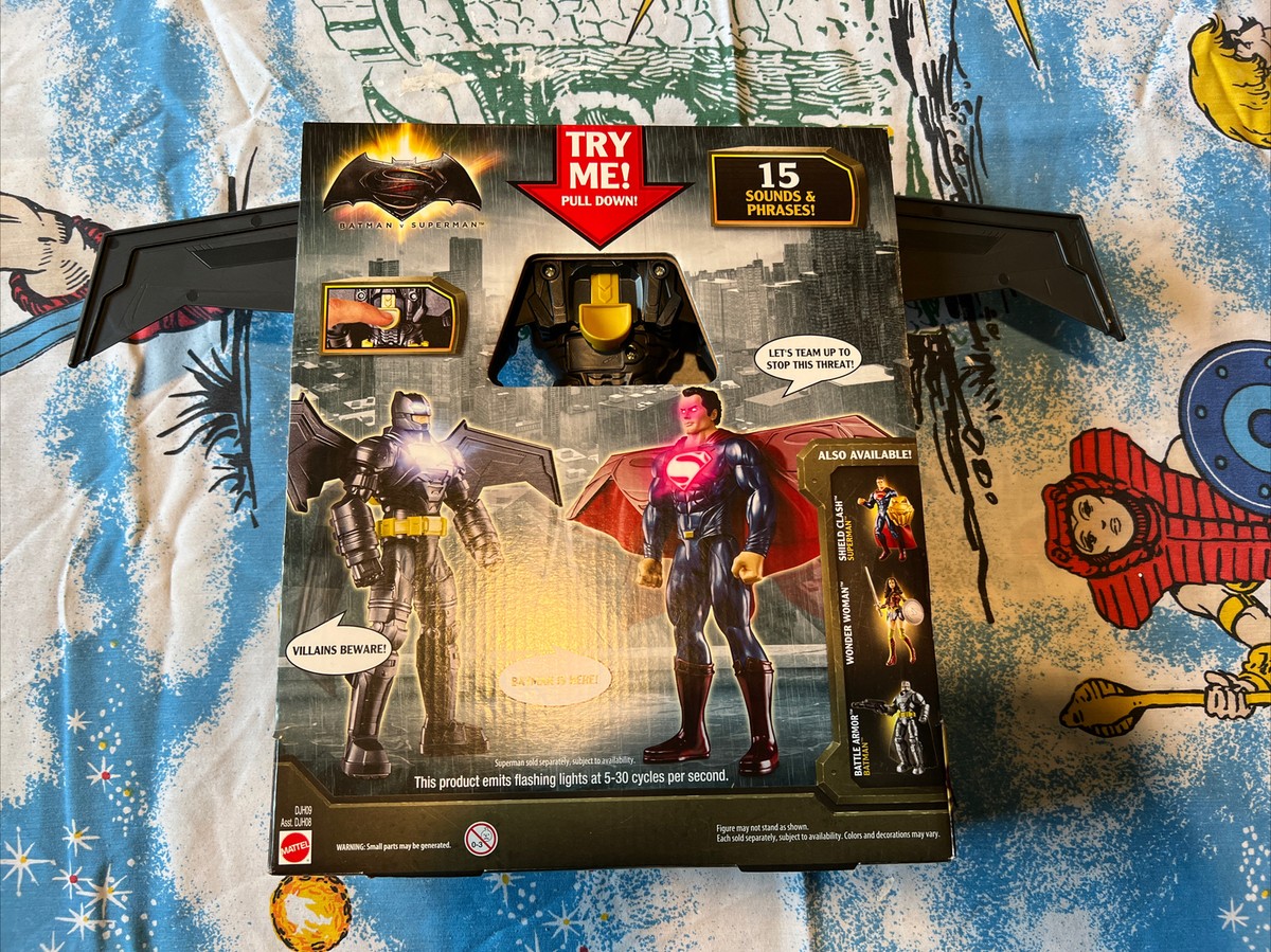 Mattel DJH09 Batman V Superman Dawn of Justice Electro-armor Mattel DJH09 Batman V Superman Dawn of Justice Electro-armor