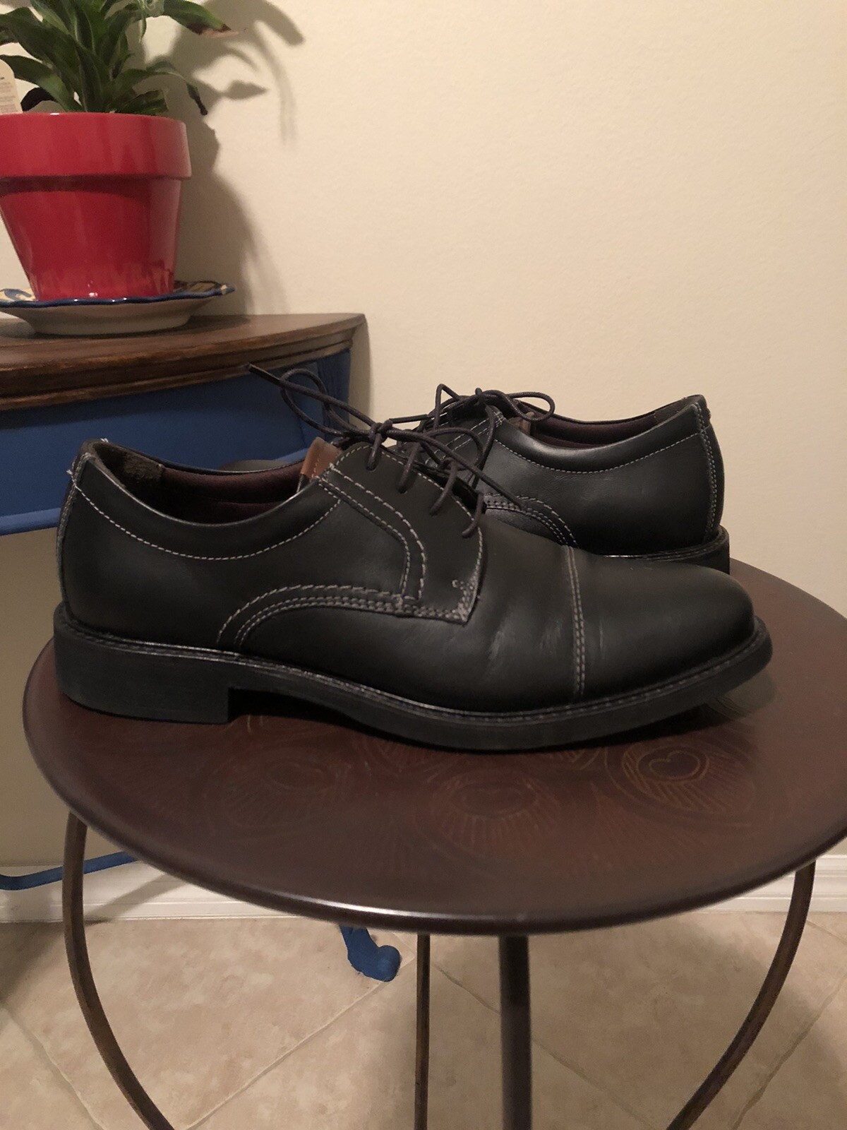 SAOLA Scarpe eleganti Johnston & Murphy da uomo in pelle beasley punta berretto 9