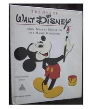 The Art of Walt Disney Book By Christopher Finch Abrams 1975