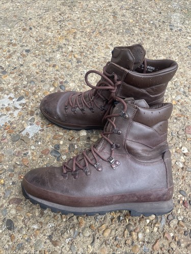 ALTBERG BROWN COMBAT BOOTS - 12M - Picture 3 of 6