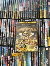 Wario World Original Player Case  Artwork ONLY Gamecube OEM - NO GAME NO MANUAL
