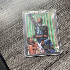 1995-96 Fleer Ultra Kevin Garnett Rookie Card #274. rookie card picture