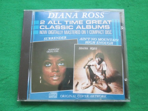 DIANA ROSS - AIN'T NO MOUNTAIN HIGH ENOUGH / SURRENDER - TAMLA MOTOWN - CD