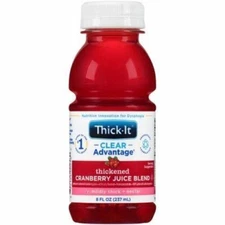 Thickened Beverage Thick-It Clear Advantage Cranberry Flavor Ready to Use N Coun